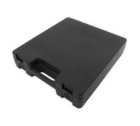 TOGEVAL Custodia e Design con Maniglia Microfono Wireless Portatile per in Plastica Nera con Grande Capacità Resistente per Trasmissioni Live All'aperto