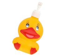 TOGEVAL Dispenser Sapone Pompa a Forma di Anatra Cartone Animato Flacone Vuoto Portatile per Lozione e Crema Idratante Bottiglia da Viaggio Mini per Bagno e Cucina Erogazione