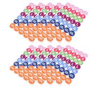 TOGEVAL Etichette Adesive per Taglie, 350 Pezzi, Colorate, Facili da Applicare e Rimuovere, per Inventario di Abbigliamento Casual e Formale