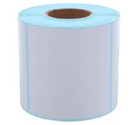 TOGEVAL Etichette Termiche Impermeabili Adesive 8 CM 500 Pezzi per Stampanti Termiche Etichette di Spedizione Resistenti allo Strappo per Magazzini e e-Commerce