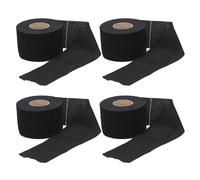 TOGEVAL Fasce Elastiche per Collo Monouso in Carta da Barbiere, Set da 4 Pezzi, Adesive e Assorbenti, Protezione Igienica per Parrucchieri Durante Taglio e Colorazione