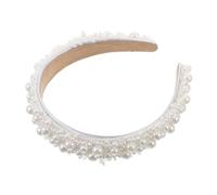 TOGEVAL Fascia per Capelli da Sposa Perle Copricapo per Matrimonio Accessori per Acconciature Tralcio per Capelli da Sposa Fascia Gioielli per Eventi Serali e Servizi Fotografici