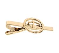 TOGEVAL Fermacravatta da Uomo in Acciaio Inox Dorato Emblema Bilancia, Accessorio Elegante per Matrimonio, Ufficio e Anniversario, Fermacravatte per Testimoni e Camicie Formali