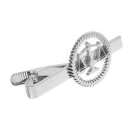 TOGEVAL Fermacravatta Uomo in Acciaio Inox con Bilancia della Giustizia Clip Classica Elegante per Cravatta Fermo Necktie Sicuro per Avvocati Matrimoni Business e Cerimonie