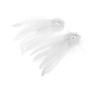 TOGEVAL Fermaglio per Chioma Donna e Ragazza con Forma di Cigno Bianco in Lega Multifunzionale Elegante che Mantiene la Acconciatura per Feste e Servizi Fotografici