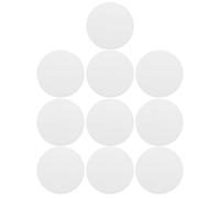 TOGEVAL Foglio Diffusore Luce Acrilico Rotondo 4,5 Cm 10 Pezzi, Copertura LED per Plafoniera, Pannello Retroilluminazione Soffitto, Accessorio Illuminazione Casa, Installazione