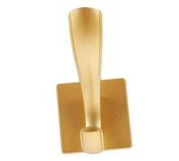 TOGEVAL Gancio da Parete in Metallo per e Asciugamani Supporto Robusto e Liscio Minimalista per Cucina e Bagno per Cappelli Borse e Ombrelli