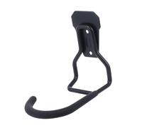 TOGEVAL Gancio Porta Bicicletta da Parete in Ferro Pesante con Finitura Antiscivolo Supporto Robusto per Garage e Casa Facile Installazione su Muro o Legno per Organizzare Bici e