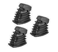 TOGEVAL Gomma Neri per Rack Batteria 3 Pezzi, Accessori per Supporto Piatti, Aumentano Attrito e Stabilità per Drum Cymbal Stand