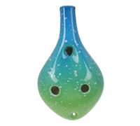 TOGEVAL Impara La Musica Con Una Piccola Ocarina in Ceramica A 6 Fori Di Piccole Dimensioni E Leggera Per Principianti E Professionisti