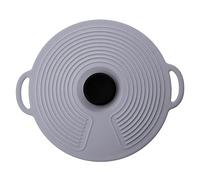 TOGEVAL in Silicone per Pentole e Ciotole Sigillante Riutilizzabile Adatto Frigorifero e Lavastoviglie Copri Alimenti Elastico e Facile da Grigio Scandinavo Small
