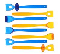 TOGEVAL Kit 8 Pezzi per Allenamento Muscoli Orali e Adulti, Dispositivo di Stabilizzazione Lingua Piccolo, Strumenti per Terapia Miofunzionale e Esercizi Articolazione Parola, Ausili