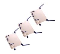 TOGEVAL Leggio Pieghevole da Tavolo 3 Pezzi Regolabile, Supporto Portatile per Spartiti e Libri, Compatibile Tablet, per Musicisti e Studio, Base Robusta Anti-scivolo