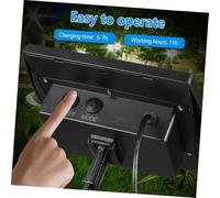 TOGEVAL Luce Solare Subacquea per LED Colorate per Giardino e Piscina Resistente all Acqua e Ricarica Veloce per Esterno Patio e Fontane