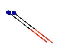 TOGEVAL Martelli per Marimba 2 Pezzi Blu Testa in Fibra di Carbonio, Bacchette per Percussioni Resistenti, Aste per Xilofono Superficie Liscia e Stabilità Meccanica, Strumenti Musicali