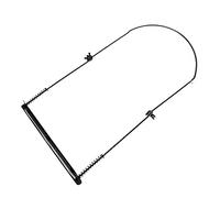 TOGEVAL Metal Harmonica Neck Holder Regolabile Per Arpa Accessorio Per Musicisti