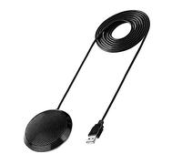 TOGEVAL Microfono Per La Registrazione Di Giochi Con Cancellazione Del Rumore Cavo Da 12 Piedi Microfono Compatto Per Conferenze Per Laptop Riunioni Online