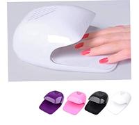 TOGEVAL Mini Nail Dryer Fan Touch Control Asciugatore Unghie per Manicure e Pedicure Compatibile con Nail Art Design Mini Portatile in Plastica Ecologica Rosa
