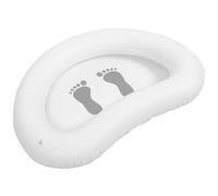 TOGEVAL Pediluvio Gonfiabile Portatile Per Piscina Bacinella Piccola Da Bagno Per Piedi Facile Da Usare e Pratica Design Decorativo e Leggero Per Campeggio e Spiaggia