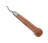 TOGEVAL Per Scanalature Intarsiate Violino Impugnatura Ergonomica, Strumento Di Precisione Per Pulizia Filetti e Manutenzione Liutai, Affilato e Protettivo Per Riparazione Strumenti a