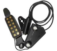 TOGEVAL Pickup Per Chitarra Acustica e Ukulele Con Presa 6,35mm, Accessorio Durevole Per Chitarra Folk e Banjo, Metodo Di Cattura Suono Senza Punzonatura, Per Musicisti e Appassionati