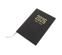 TOGEVAL Planner PU Cover Daily Weekly Simple Weekly Planner Notebook English Edition Portable Organizer For Productivity And Management