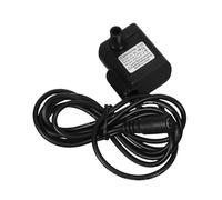 TOGEVAL Pompa Sommergibile Regolabile Dc per Acquario Fontana Portata Max H Altezza Max con Ventose in Plastica Resistente