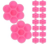 TOGEVAL Portabicchieri per Colla Ciglia 200 Pezzi Plastica Contenitore per Smalto per Unghie e Applicazione Ciglia