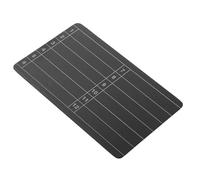 TOGEVAL Portafoglio Metallico in Acciaio Inox per Backup Seed Phrase Parole Piastra Resistente Fuoco e Acqua per Cold Wallet e Recupero Sicuro