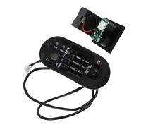 TOGEVAL Preamplificatore per Chitarra Acustica con Pickup Piezoelettrico, Equalizzatore Eq a 4 Bande e Accordatore Lcd Integrato, Pickup Elettrico per Chitarra Acustica Compatibile