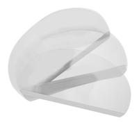 TOGEVAL Protezione per Occhi Parrucchiere Adesiva 25 Pezzi Trasparente per Taglio Chioma e Saloni di Bellezza, Scudo Paraspruzzi Viso per Uso Professionale