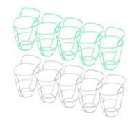 TOGEVAL Rete in Plastica per Bottiglie di Infusione 20 Pezzi Copertura per Soluzione Salina, Facile Monitoraggio e Adatta a Varie Dimensioni, Uso in Cliniche e Casa