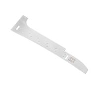 TOGEVAL Righello di Precisione in Metallo per Misurazione Ponte Chitarra e Violino Strumento Versatile per Liutaio Resistente e Compatto Adatto Diversi Strumenti Corda