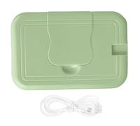 TOGEVAL Scalda Salviette Umidificate Portatile per Ragazzo Ragazza Temperatura Costante, Materiale Abs e Lega di Alluminio, per Uso Indoor Dispenser per Salviette Umidificate