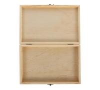 TOGEVAL Scatola Di Legno Portatile Per Sigari Coperchio, Portasigari Multifunzione Per Viaggio e Conservazione, Design Semplice e Resistente Per Piccoli Oggetti e Accessori