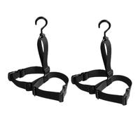 TOGEVAL Set 2 Cinturini Regolabili per Asciugare Stivali da Pesca e Wader Appendiabiti Multifunzionale Portatile per Stivali Alti da Caccia e Pioggia per Uso Outdoor