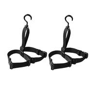 TOGEVAL Set 2 Pezzi Ganci Per Stivali Da Pesca Cinghia Regolabile in Poliestere Per Asciugatura e Stoccaggio, Porta Stivali Versatile Per Adulti e Ragazzo Ragazza, Per Garage, Armadi e Esterni