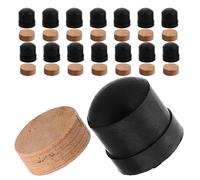TOGEVAL Set 30 Pezzi Paracolpi in Gomma e Cuscinetti in Sughero per Chiave D'acqua Trombone, Accessori per Riparazione Valvole e Terminali Slide, Compatibile Strumenti in Ottone