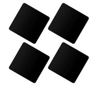 TOGEVAL Set 4 Pezzi Specchi in Acrilico Nero 15x15cm Pannelli Riflettenti per Accessori Fotografia e Foto Flat Lay Handheld Mirror