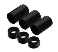 TOGEVAL Set Da 3 Protezioni in Plastica Per Interfaccia Flauto, Cappucci Protettivi Anticollisione Leggeri e Portatili Per Accessori Flauto, Copertura Antiscivolo Per Uso Esterno e Trasporto Sicuro