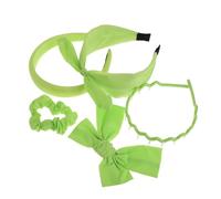 TOGEVAL Set Da 5 Pezzi Forcina Ad Arco Fascia Per Fascia Per La Cura Gel Curativo Fascia Facciale Fascia Per Fascia Per Accessori Per Light Green Poliestere