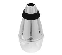 TOGEVAL Silenzatore per Tromba in Abs Facile da Installare e Portatile, Accessorio Essenziale per Trombettisti, Colore Argento Adatto a Tutte le Trombe