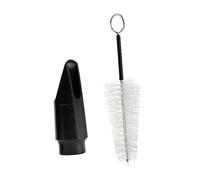 TOGEVAL Soprano Saxophone Mouthpiece With Cleaning Brush Easy-blowing Sax Accessory Tone Design For Saxophonists