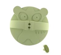 TOGEVAL Spazzola Bagno in Silicone per Corpo e Capelli Esfoliante Delicata e Durevole Massaggio Viso e Capelluto Setole Finemente Lavorate per Adulti e Matcha