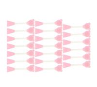 TOGEVAL Spazzola per Maschera Viso in Silicone a Doppia Testa a Forma di Orso Pennello Applicatore e Scrubber Viso Delicato Set 20 Pezzi per Pulizia Pori e Cura Pelle Sensibile