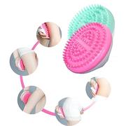 TOGEVAL Spazzola per Massaggi Anticellulite 2 Pezzi Portatile per Massaggio Completo del Corpo Rulli Lisci, Strumento di Bellezza Dimagrante per Donne, Uso Bagno e Tonificazione Cutanea