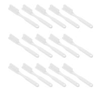 TOGEVAL Spazzolino Corto Manuale Morbido Impugnatura a Impronta Digitale Set da 100 Pezzi per Igiene Orale in Carcere Pulizia Protesi Dentarie per Viaggi e Ambienti Controllati