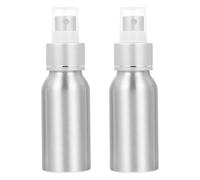TOGEVAL Spruzzatore per Cocktail 2 Pezzi da 50ml in Alluminio e Pp, Ricaricabile e Portatile per Olio di Zucca, per Cucina e Home Bar