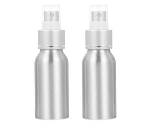 TOGEVAL Spruzzatore per Cocktail 2 Pezzi da 50ml in Alluminio e Pp, Ricaricabile e Portatile per Olio di Zucca, per Cucina e Home Bar
