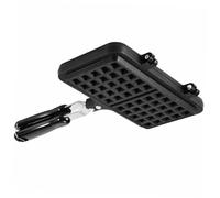 TOGEVAL Stampo Waffle Antiaderente per Gas Teglia Creativa per Dolci Fatti in Casa Utensile Riutilizzabile per Cottura Veloce ed Uniforme